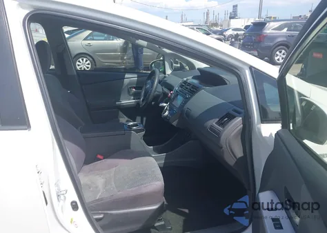 2012 Toyota Prius V Three from USA, damaged, VIN JTDZN3EU5C3067945